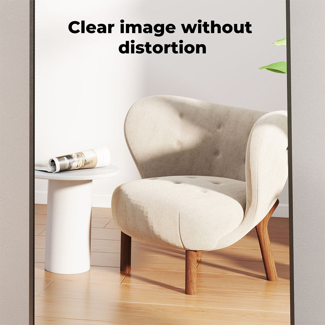 Levede 165X60CM Full Length Mirror Floor Standing Wall Mounted Mirror Home Decor