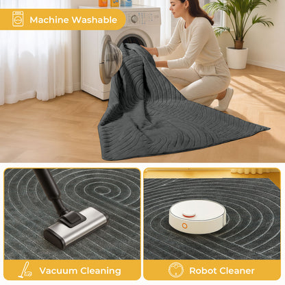 Marlow Large Area Rug Floor Rug Mat for Living Room Bedroom Washable Non Slip