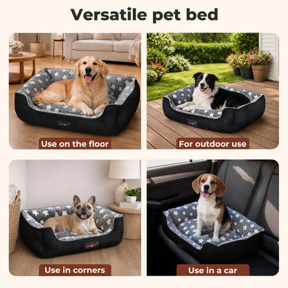 Skylos Orthopedic Pet Bed Dog Mattress Non-Slip for Large Dogs Durable Corduroy