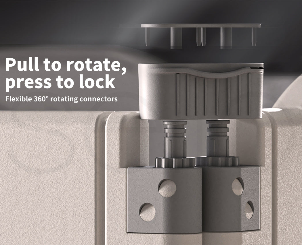 Dekko Baby Playpens Kids Safety Gate Toddler Fence Child Play Game Toy 14 Panels