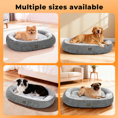 Skylos Pet Bed Washable Plush Orthopedic Soft Indoor Pet Cushion Mat Extra Large