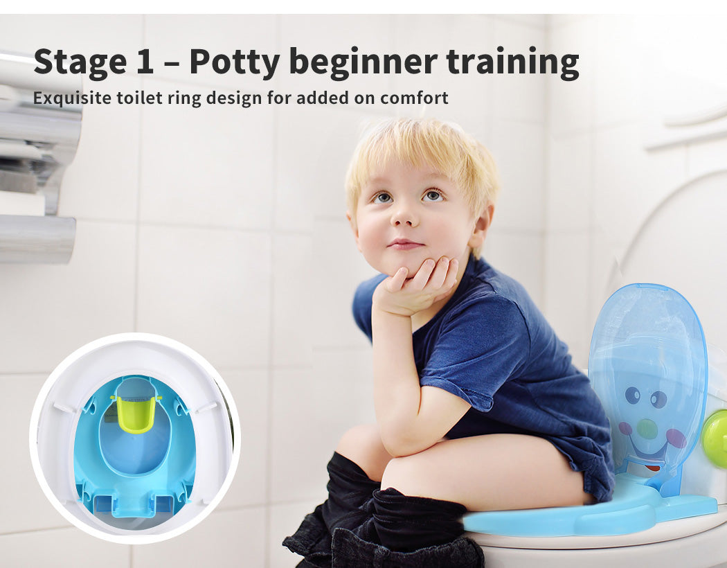 Dekko Kids Potty Trainer Seat Safety Toilet Training Toddler Children Non Slip