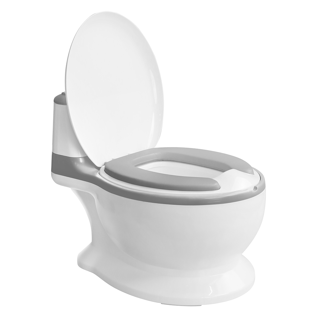 Dekko Kids Potty Trainer Seat Safety Toilet Training Toddler Non-Slip Grey