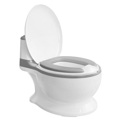 Dekko Kids Potty Trainer Seat Safety Toilet Training Toddler Non-Slip Grey