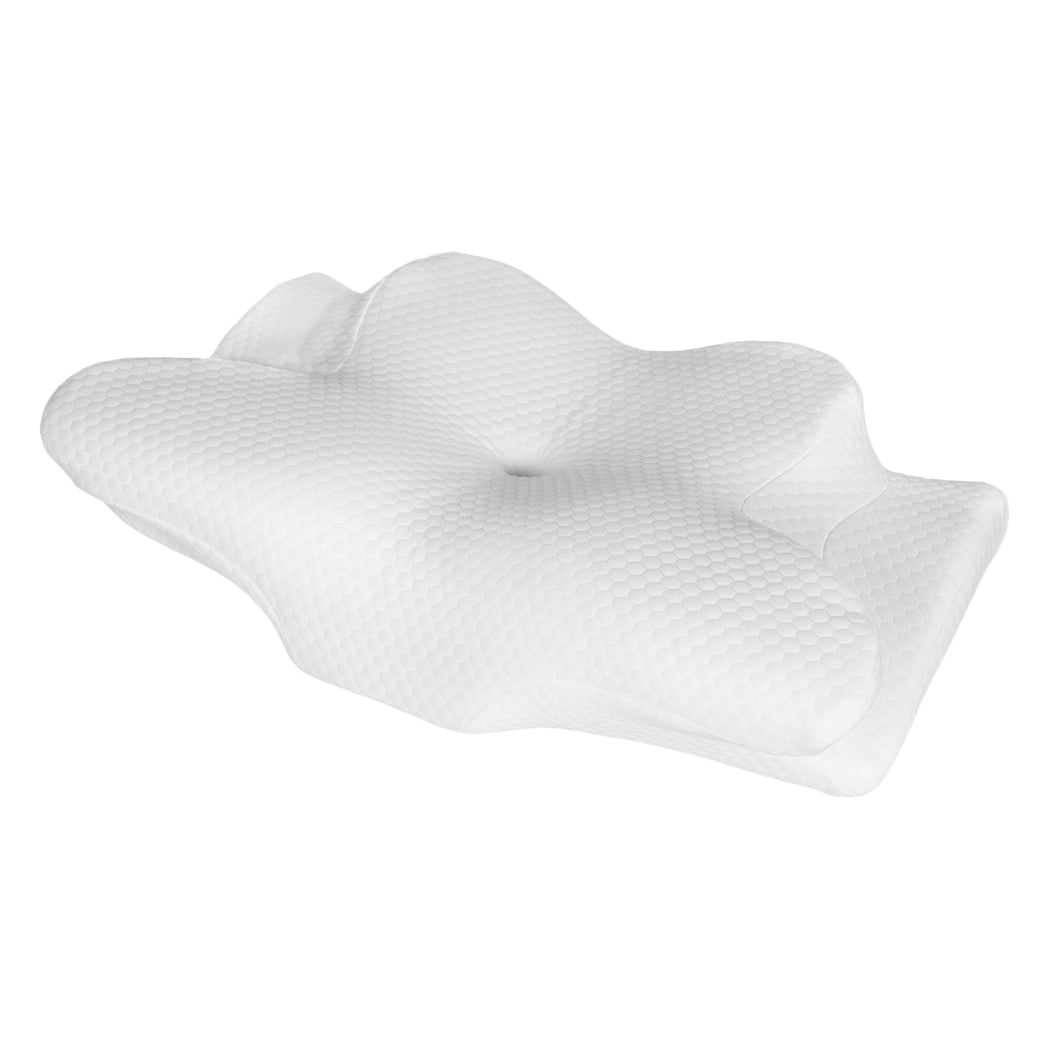 Lavio Orthopedic Memory Foam Butterfly Pillow Ergonomic Neck Shoulder Support