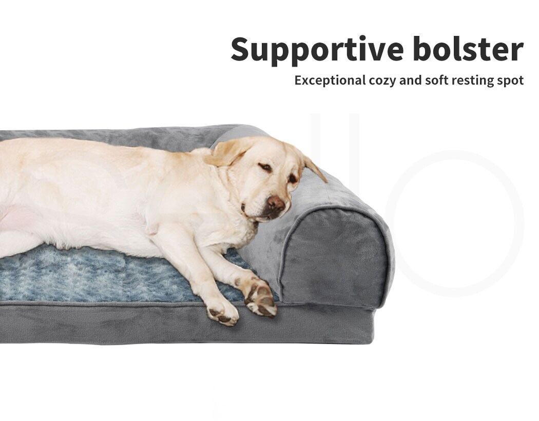 Skylos Orthopeadic Pet Bed Large Dog Mattress Cushion Soft Washable Suppotive