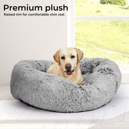 Skylos Dog Bed Cat Beds Washable Large Puppy Soft Warm Plush Calming Cushion